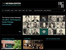 Tablet Screenshot of heymancenter.org